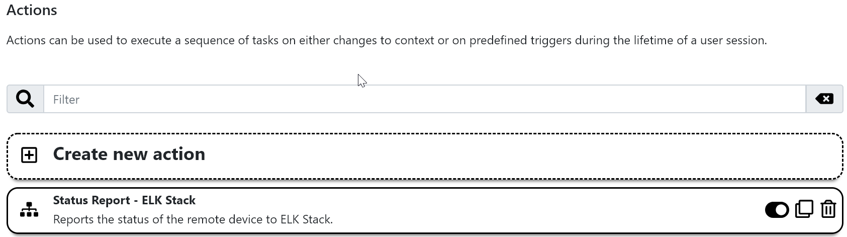 The Status Report - ELK Stack action